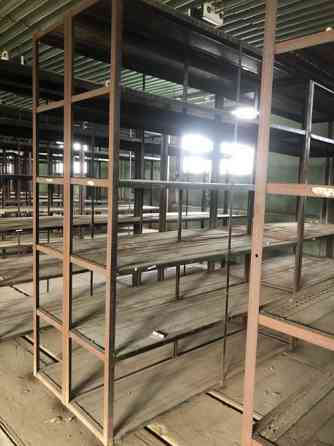 Продаються металеві стелажі та комплектуючі – комплектуйте самі! Долинська