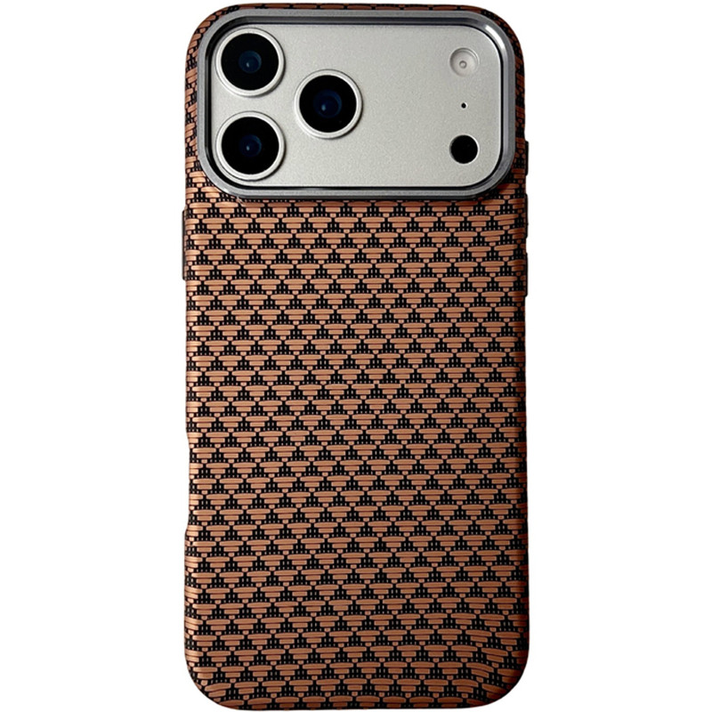 Чехол TPU+PC KVZV Triangular Pattern with Magnetic Fit для Apple iPhone 17 Pro Max / 18 Pro Max 6.9 Херсон - изображение 1