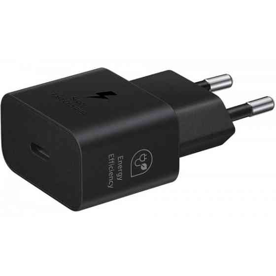 Мережевий зарядний пристрій Samsung 25W Travel Adapter + cable Type-C Black (EP-T2510XBEGEU) (Код то Харків