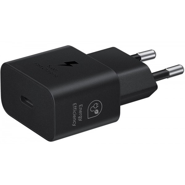 Мережевий зарядний пристрій Samsung 25W Travel Adapter + cable Type-C Black (EP-T2510XBEGEU) (Код то Харьков - изображение 4