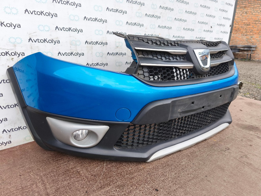 Бампер передний в сборе Dacia Sandero Stepway 2012-2016 (620220754) Ковель - изображение 7