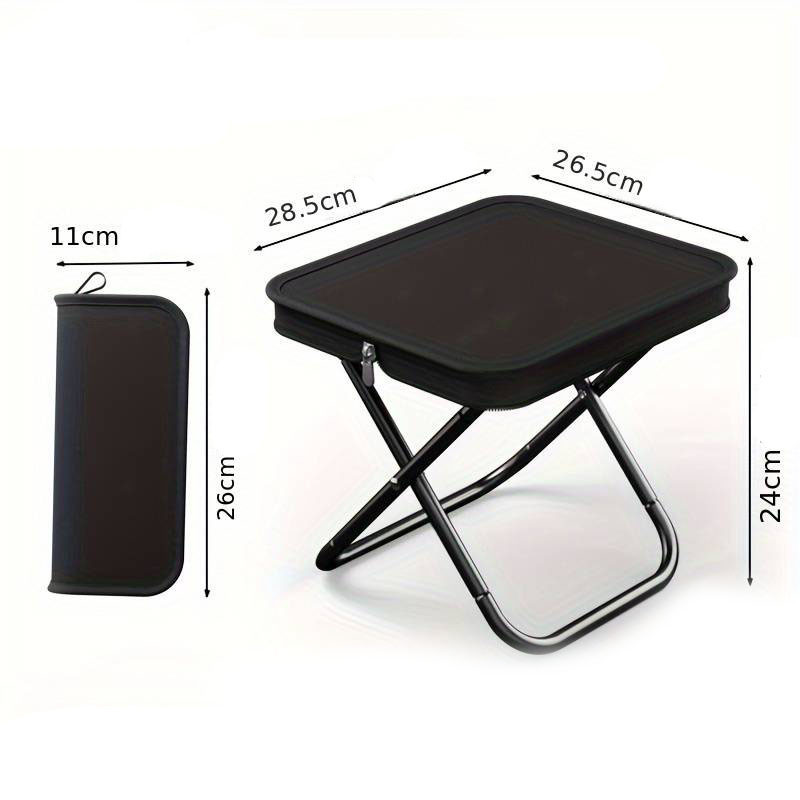 Складной ультралегкий стул Leeseph с чехлом черный Одесса - изображение 2
