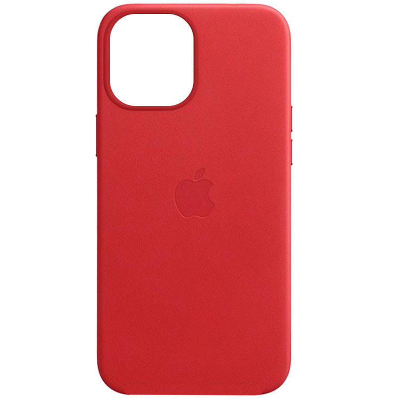 Кожаный чехол Leather Case (AAA) для Apple iPhone 12 Pro / 12 (6.1") Херсон - зображення 1