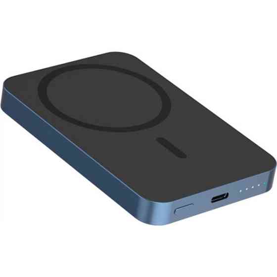 Power Bank Gelius Nexus Magnetic Wireless Charge GP-PBW100i 15W 5 000mAh Dark Blue Харків