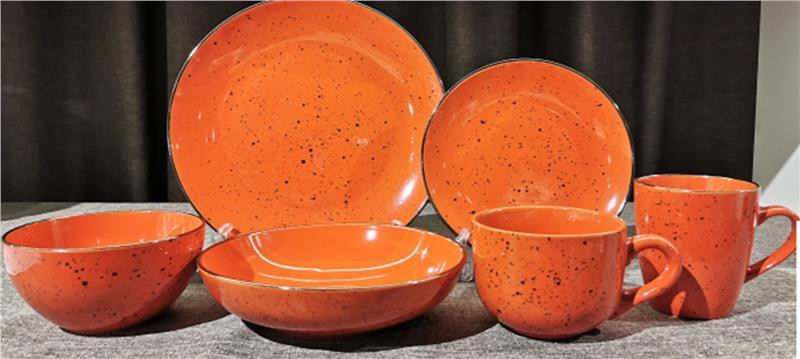 Салатник Ardesto Bagheria Warm apricot AR-2914-CGC 14 см оранжевий Київ - зображення 1