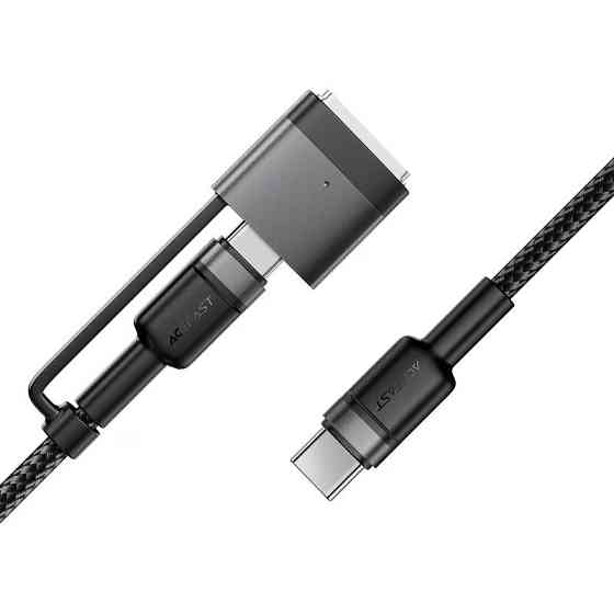 Дата кабель Acefast C22-05 2in1 Type-C to Type-C 240W/MAG3 140W (1.2m) Херсон