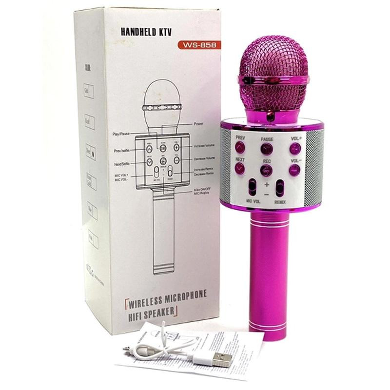 Караоке Микрофон-колонка WS858 Херсон - зображення 4