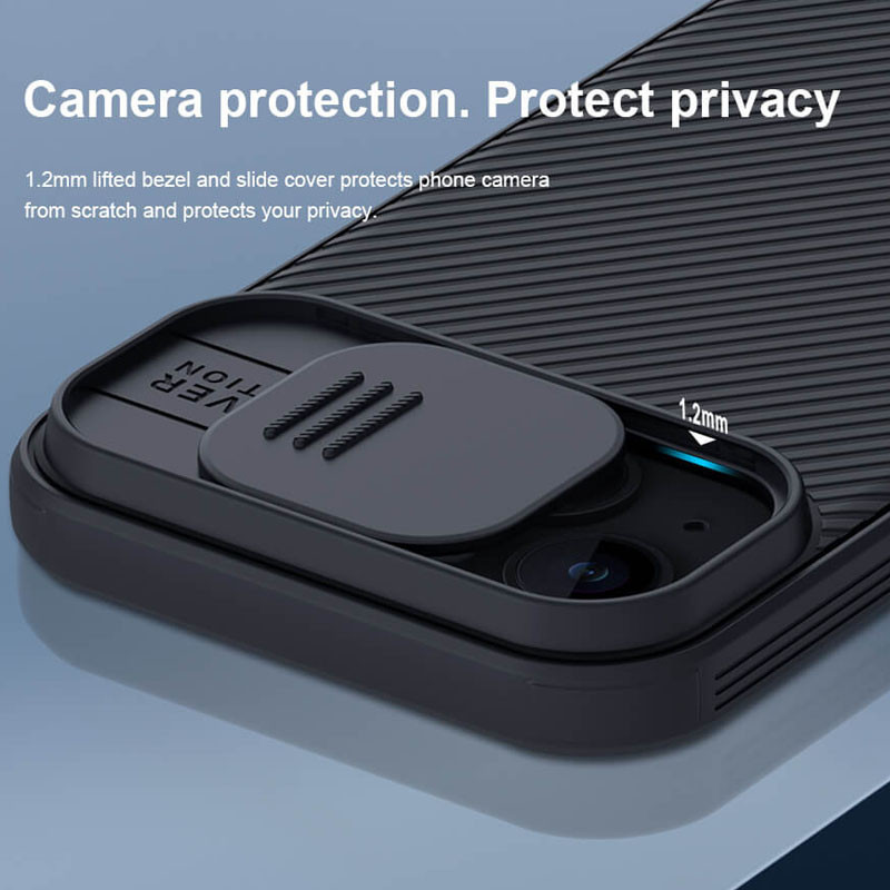 Карбоновая накладка Nillkin CamShield Pro для Apple iPhone 15 (6.1") Херсон - зображення 7
