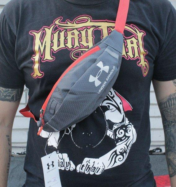 Поясная сумка Under Armour (серая) сумка на пояс Київ - зображення 7