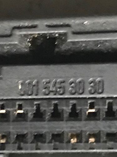 Бу разъём фишка блока управления двигателем Mercedes, 0015453030 Кропивницкий - изображение 3