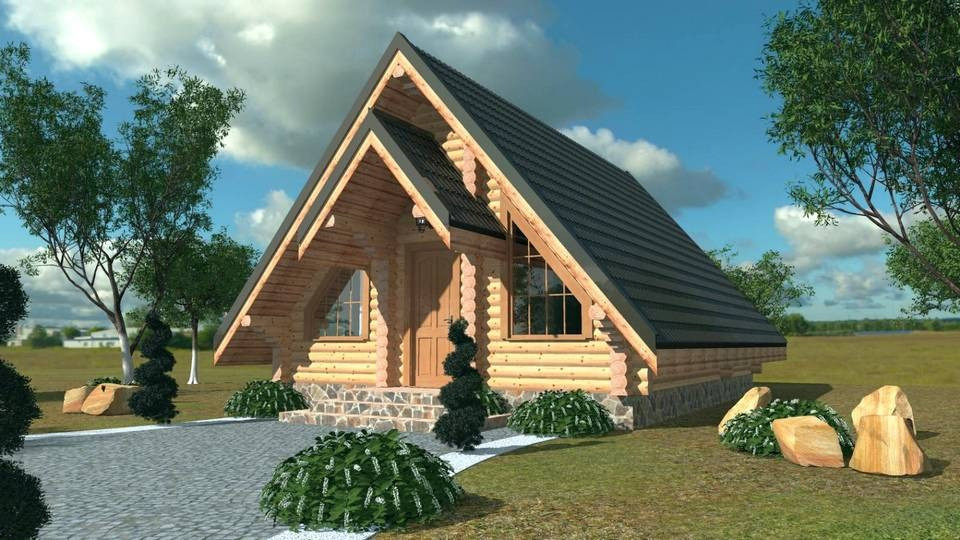 Купити зруб дерев'яного будинку під ключ від Закарпат Зруб-Буд — якість і доступна ціна Одесса - изображение 4