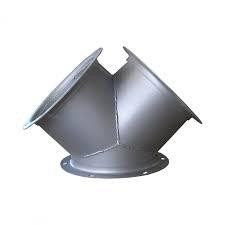 Ввод симметричный  нержавейка СВС-11,12 200х200 ,   ввод  самотечный из нержавеющей стали Київ - зображення 7