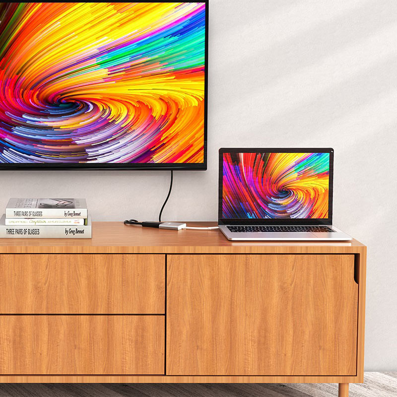 Переходник HUB Hoco HB14 Type-C to USB3.0+HDMI+PD Херсон - зображення 8