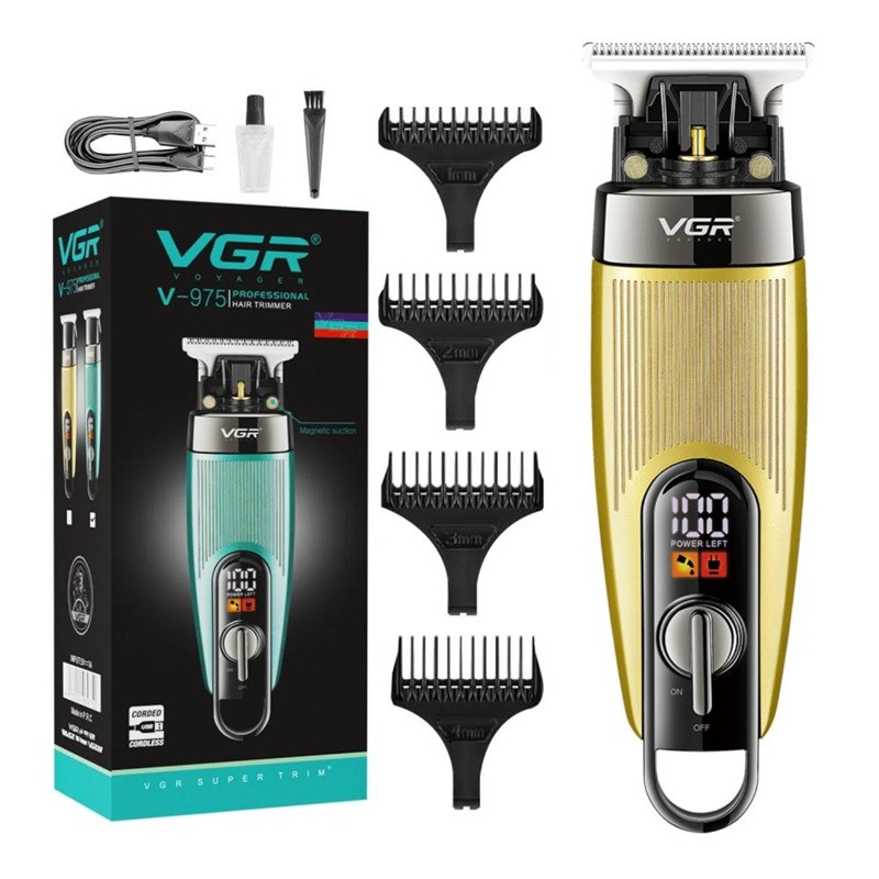 Триммер VGR V-975 GOLD золотистый Київ - зображення 1