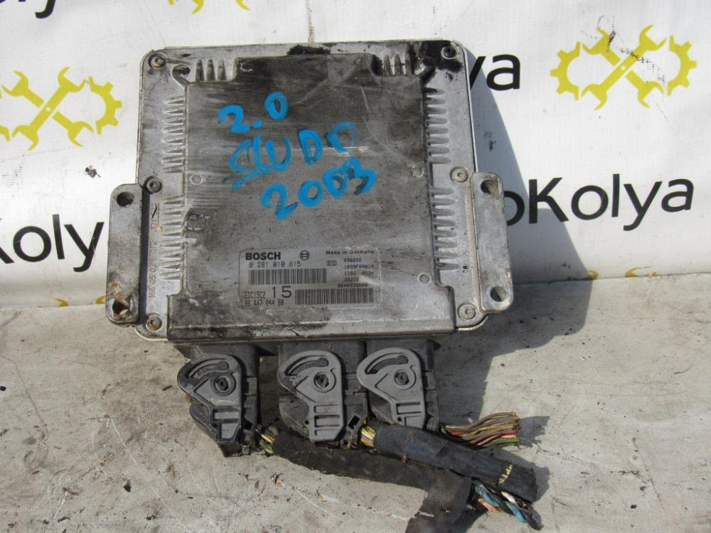 Блок управления двигателем Citroen Jumpy 2.0 1996-2006 (0281010815) Ковель - зображення 1