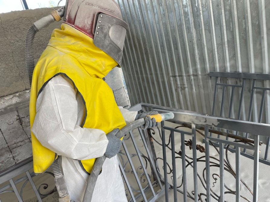 Пескоструйная обработка Піскоструйна очистка металу Пісочка Пікоструй Київ - зображення 2