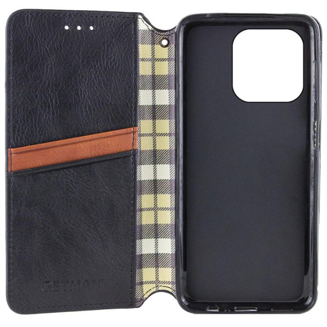 Кожаный чехол-книжка GETMAN Cubic (PU) для Apple iPhone 13 Pro Max (6.7") Херсон - зображення 3