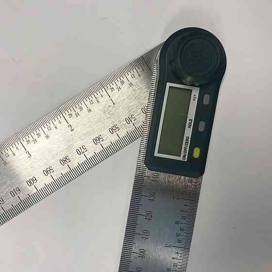 Электронный угломер с линейкой 500 мм PROTESTER 5423-500 Харків