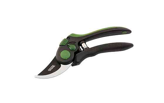 Секатор садовый MASTERTOOL 200 мм с ручками ABS-пластик с покрытием TPR лезвие тефлоновое SK5 регуля Харків