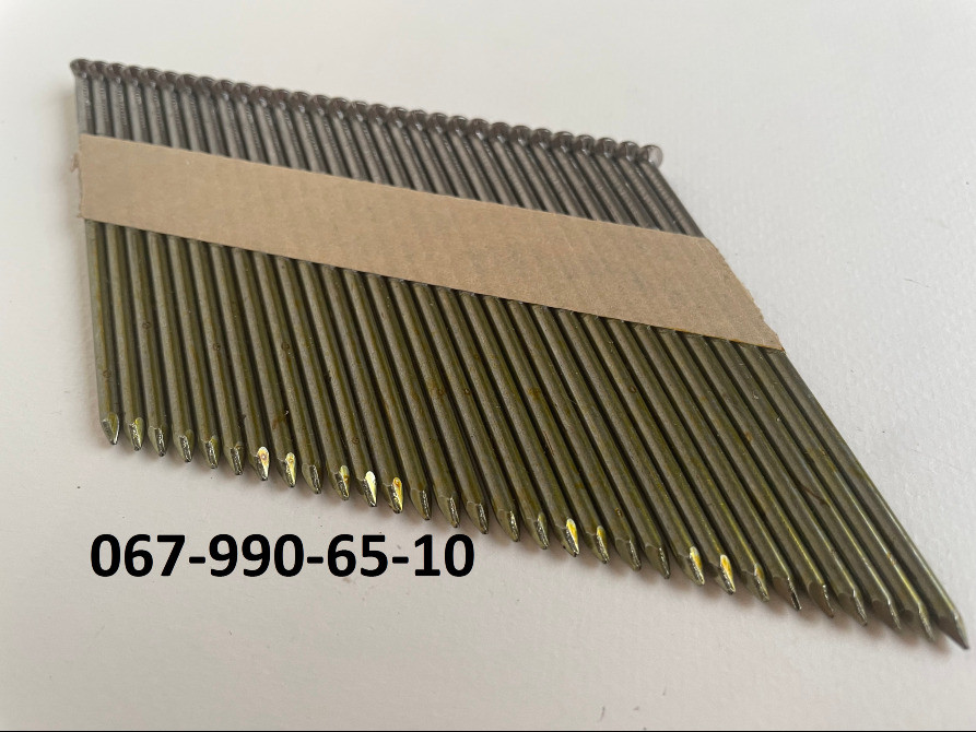 Рейкові цвяхи по дереву 3,1х90 мм 3000 шт. ГЛАДКІ Луцьк - зображення 4