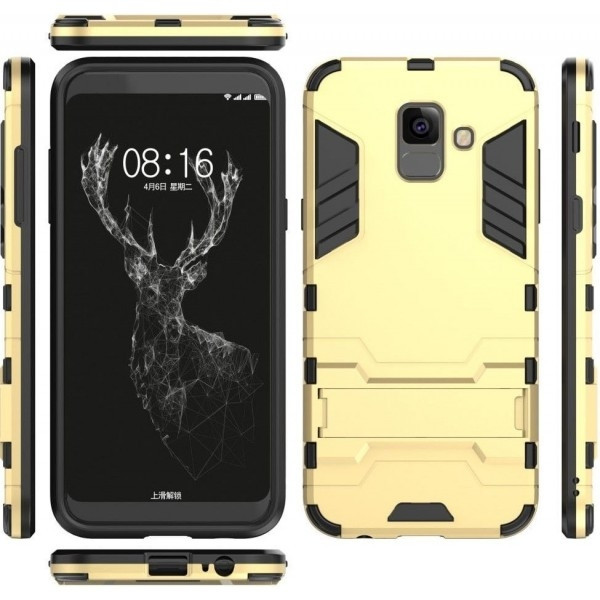 Чохол пластиковий з підставкою для Samsung A600 Gold (Код товару:12493) Харьков - изображение 9