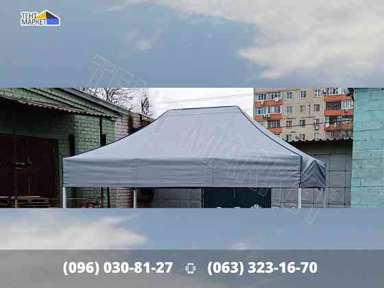 Тент брезент 3х2 Сірий накриття дах на китайский торговий шатер. Виготовлення Тенти Шатри палатки Запоріжжя