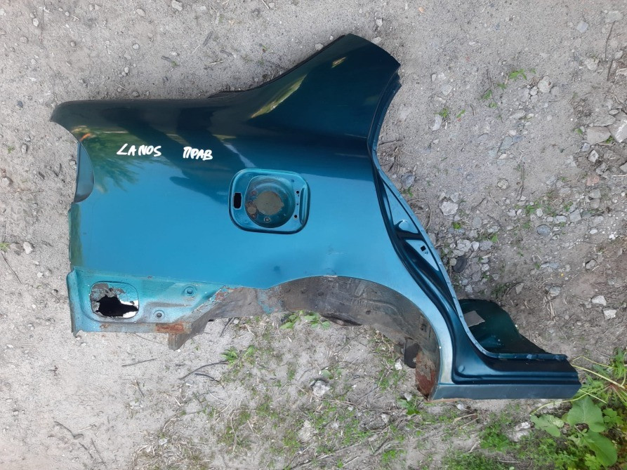 Крыло заднее четверть Daewoo Lanos Sens Разборка Дніпро - зображення 4