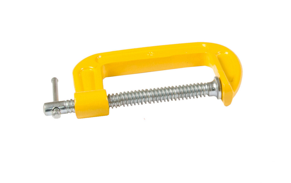Струбцина столярная металлическая MASTERTOOL G-Type 75 мм 07-0307 Харків - зображення 2