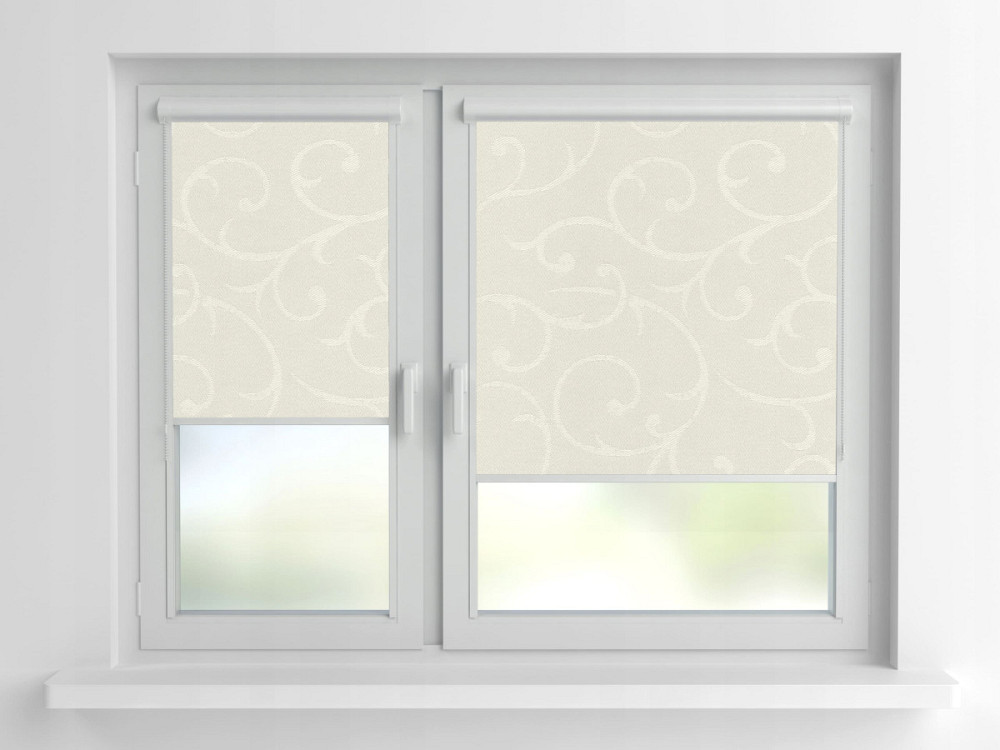 Рулонна штора Rolets Акант 2-2236-675 67.5x170 см закритого типу Пудрова Київ - зображення 1