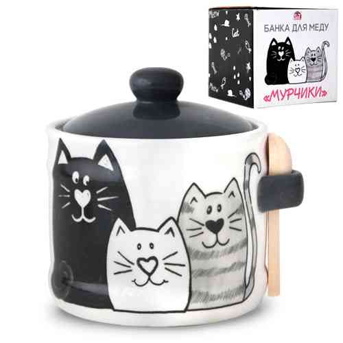 Банку для меду SNT Мурчики 2370-19 420 мл Киев
