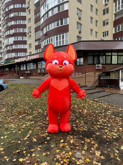 Надувний костюм 4 години безперервної роботи, Ювілеї, свята, реклама. 2.6 м 8 кг Київ - зображення 4