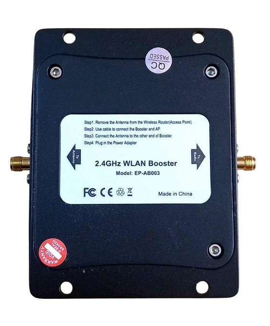 Усилитель сигнала Wi-Fi (репитер, бустер) 8W с внешней направленной антенной 16dBi (81487) Дніпро - зображення 3