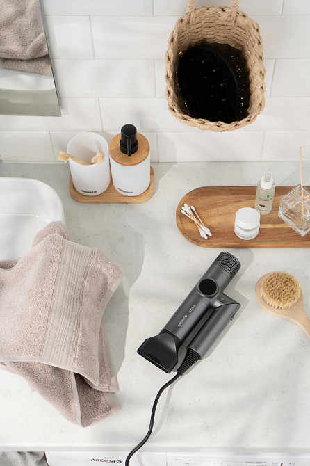 Фен Ardesto Stein HD-Y1000ST 1600 Вт серый Київ - зображення 5