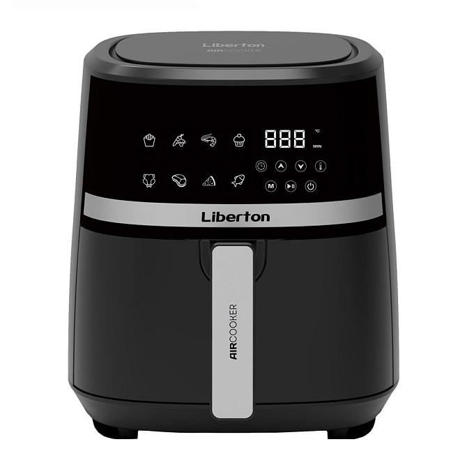 Мультипечь Liberton LAF-3208 1500 Вт черная Київ - зображення 1
