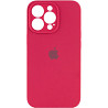 Apple Silicone Case Full Camera для iPhone 14 Pro Rose Red (Код товару:28742) Харків
