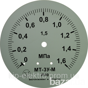 Манометр показывающий МТ-3У-М (МТ-3У, МТ 3У, МТ3У, МТ3-У) - радиальный штуцер (РШ) Киев - изображение 7