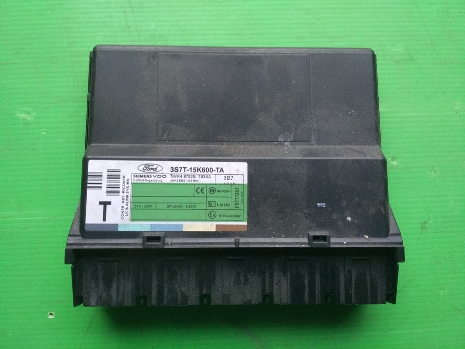Блок комфорту 3S7T-15K600-TA Форд Мондео 3 CHIA 5WK48752В Вінниця - зображення 2
