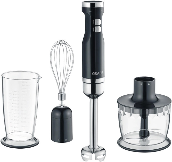 Блендер погружной Graef HB502EU 800 Вт черный Киев - изображение 1
