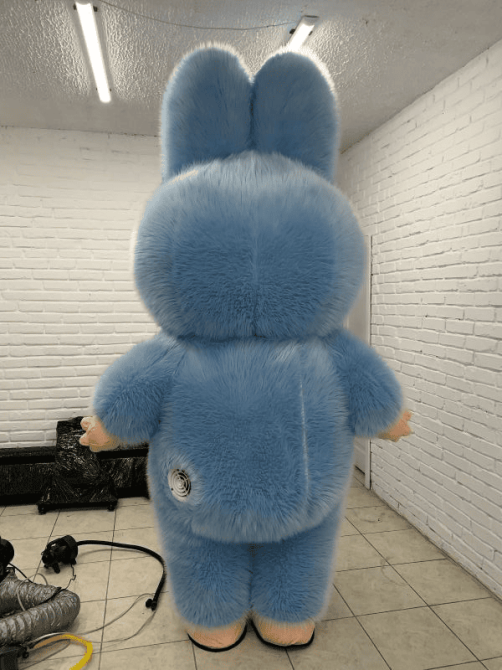 Надувной костюм Лабубу 240 см с вентилятором 4 часа работы на одном заряде Киев - изображение 2