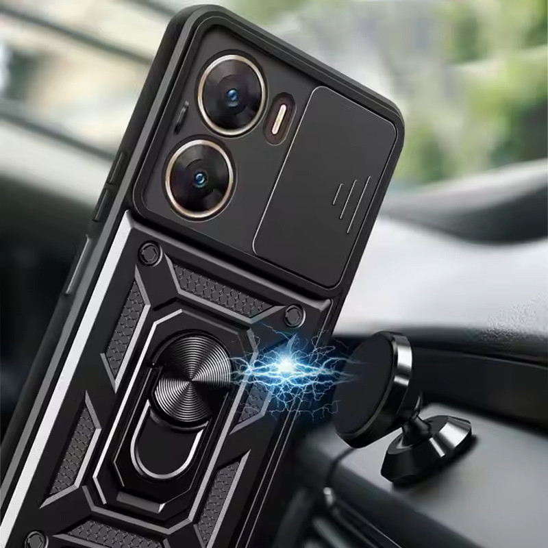 Ударопрочный чехол Camshield Serge Ring для Xiaomi Poco X7 Pro Херсон - зображення 3