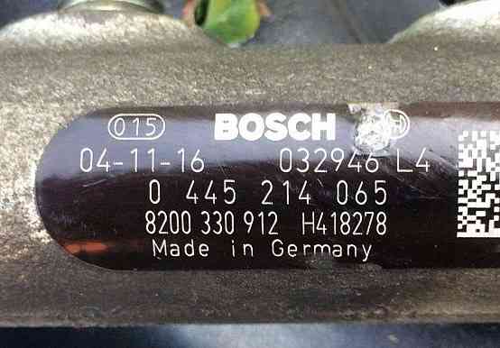 Б/у топливная рейка Renault , 1.9dci, 8200330912, Bosch 0445214065, Кропивницкий