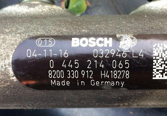 Б/у топливная рейка Renault , 1.9dci, 8200330912, Bosch 0445214065, Кропивницький - зображення 1