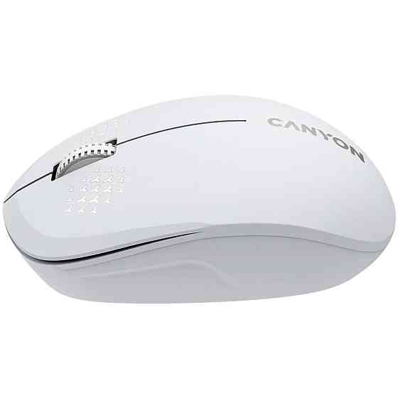 Мышь компьютерная безпроводная Canyon MW-04 White CNS-CMSW04W белая Киев