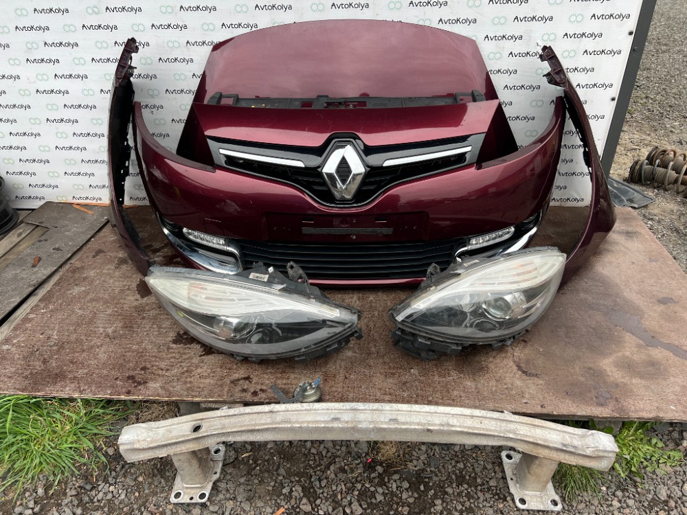 Ноускат передок в сборе Renault Scenic III 2013-2016 рестайлинг Ковель - изображение 1