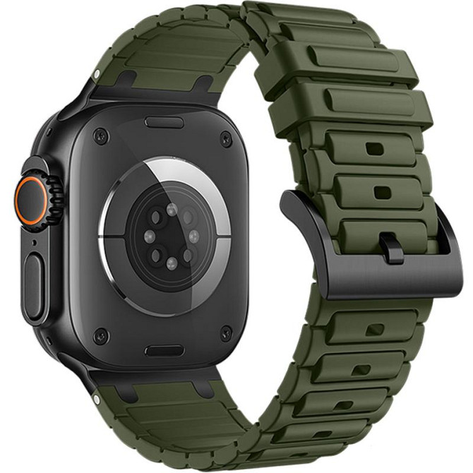 Ремешок Hoco WA35 Emir series thickened silicone strap для Apple watch 44/45/46/49mm Херсон - зображення 2