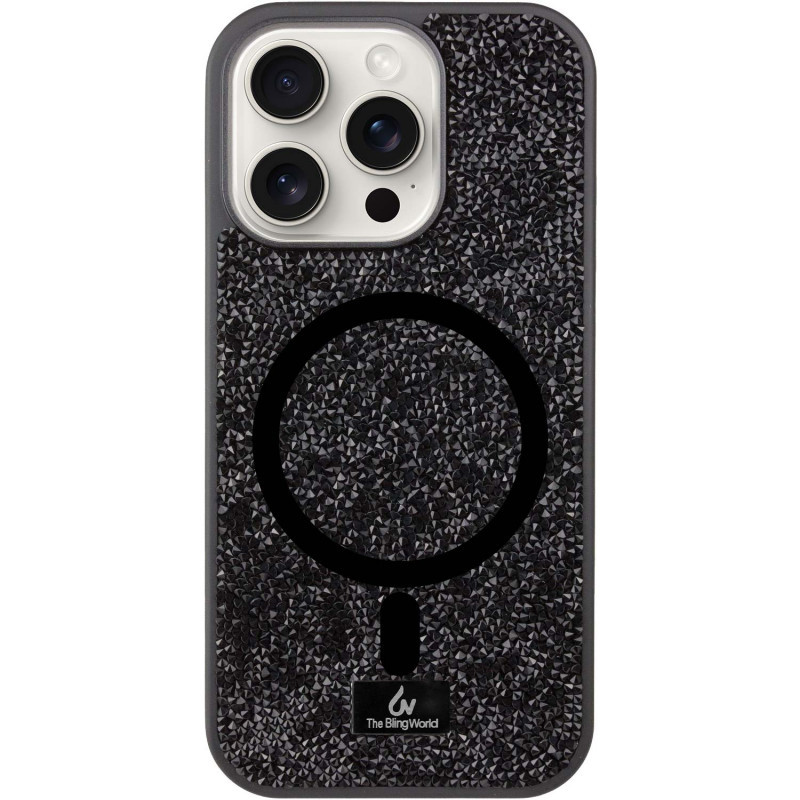TPU чехол Bling World Rock Diamond with MagSafe для Apple iPhone 14 Pro (6.1") Херсон - зображення 1
