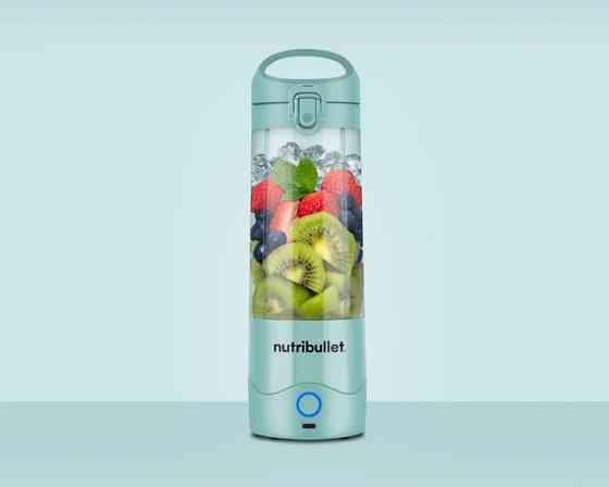 Фитнес-блендер аккумуляторный Nutribullet NBP003LBL 100 Вт голубой Киев