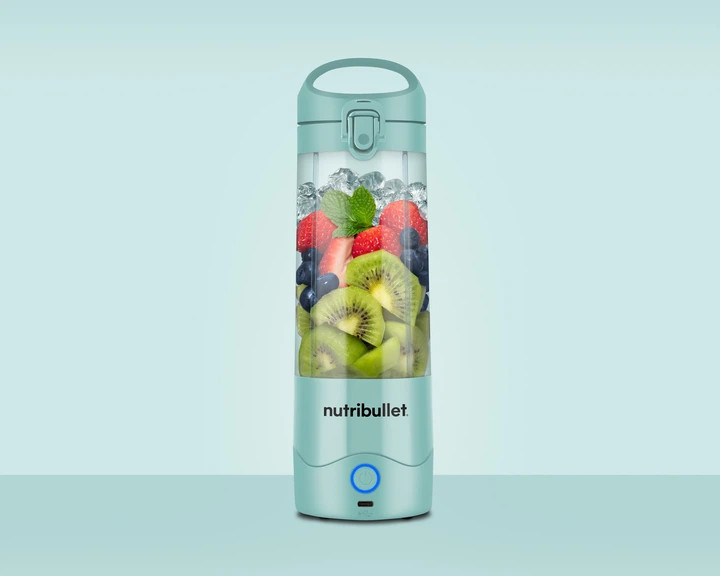 Фитнес-блендер аккумуляторный Nutribullet NBP003LBL 100 Вт голубой Киев - изображение 4