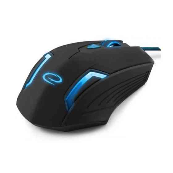 Мышь компьютерная проводная Esperanza MX205 Fighter Blue EGM205B синяя Киев