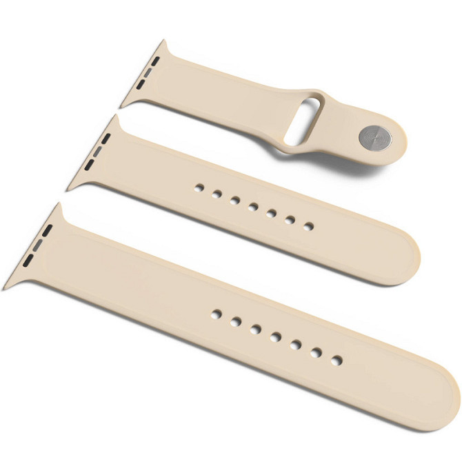 Уценка Силиконовый ремешок для Apple Watch Sport Band 42(ser.1-3)/44/45/46/49mm (S/M & M/L) 3pcs Херсон - зображення 3